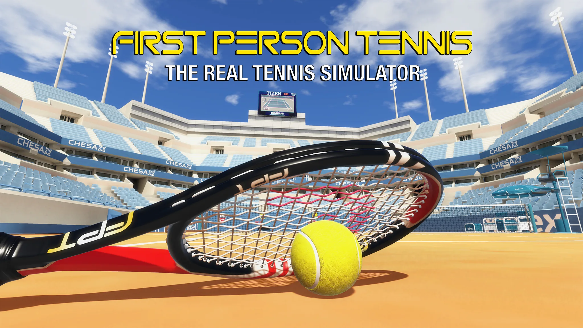 First Person Tennis - The Real Tennis Simulator